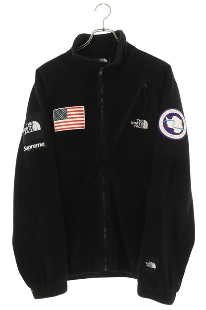SUPREME x The North Face 17SS Fleece Jacket Black Size L