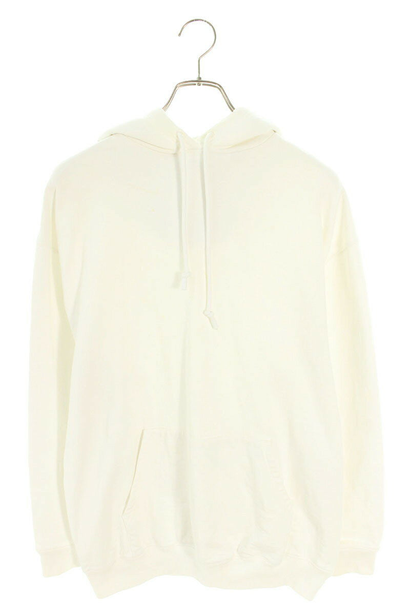 Balenciaga Logo Pullover Hoodie White Size XS