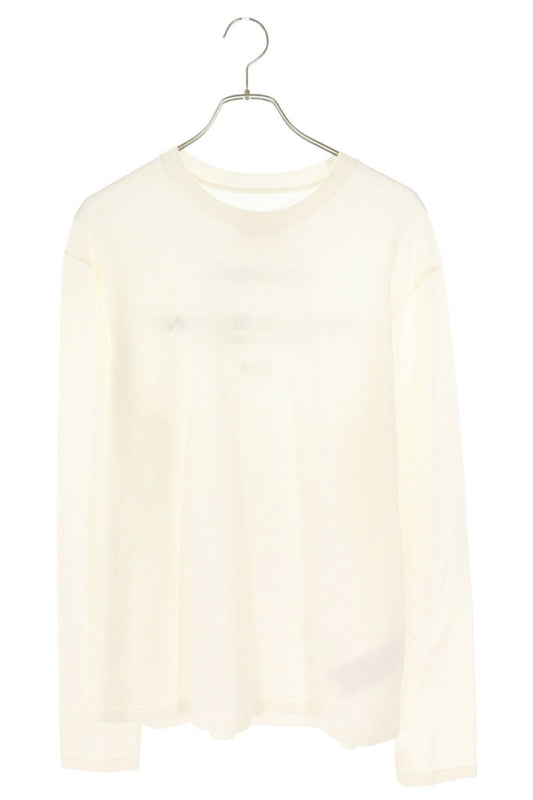 Jil Sander 24SS Print Long Sleeve T-Shirt White Size S