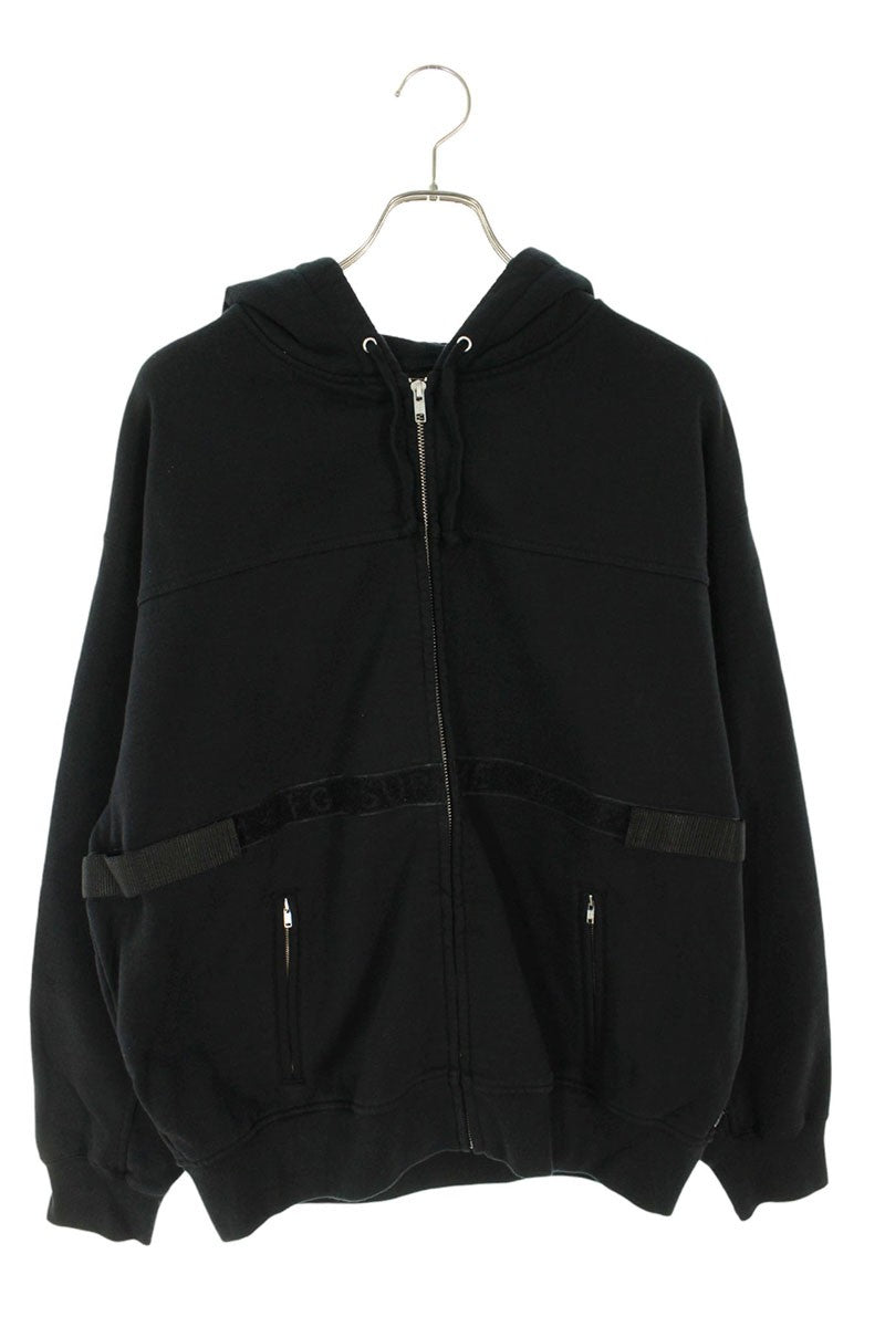 Supreme x FRANCOIS GIRBAUD 25SS Zip Up Hooded Sweatshirt Black Size M