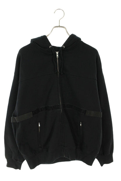 Supreme x FRANCOIS GIRBAUD 25SS Zip Up Hooded Sweatshirt Black Size M