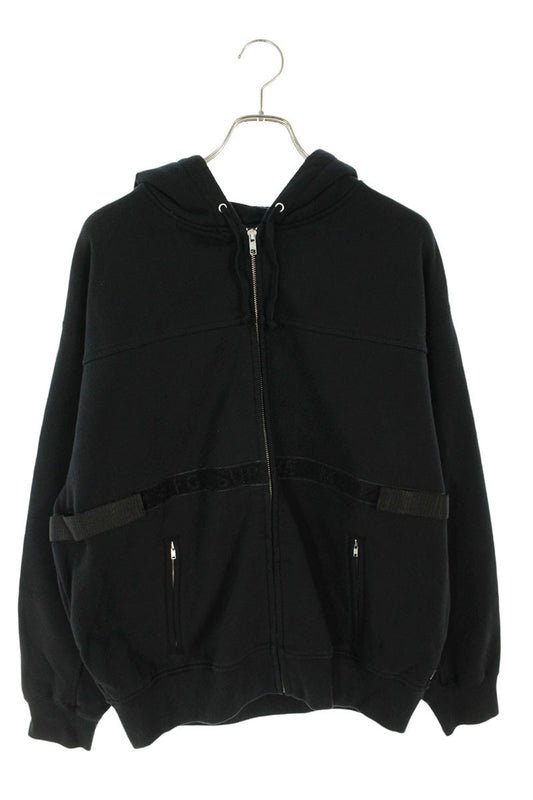 Supreme x FRANCOIS GIRBAUD 25SS Zip Up Hooded Sweatshirt Black Size M