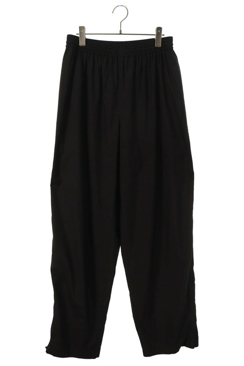 BALENCIAGA 21SS Sporty B Logo Track Pants Black Size 33