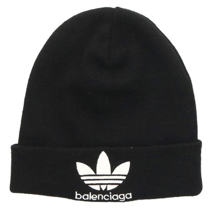 Balenciaga x Adidas Logo Beanie Black Size 2
