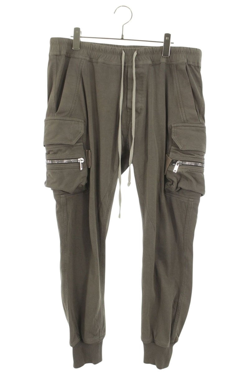 Rick Owens 22SS Mastodon Cargo Long Pants Brown Size 56