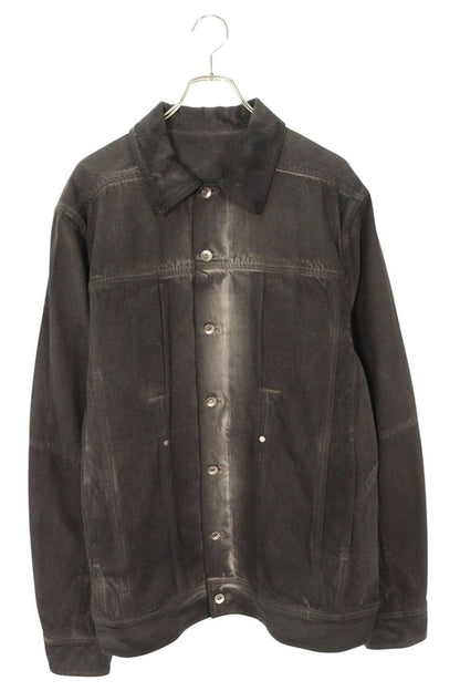 Rick Owens K LODO Denim Jacket Black Size S