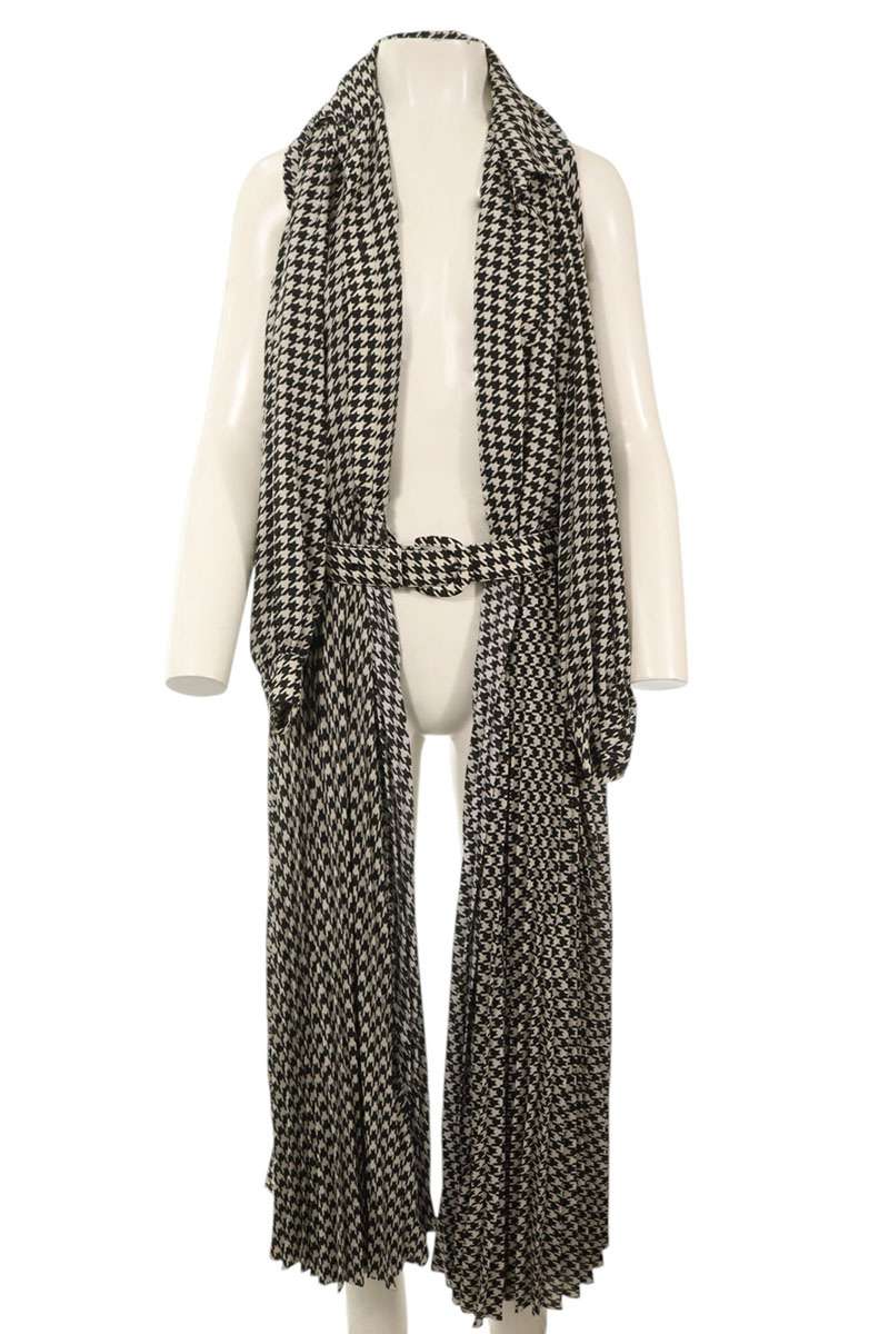 Balenciaga Scarf White x Black One Size