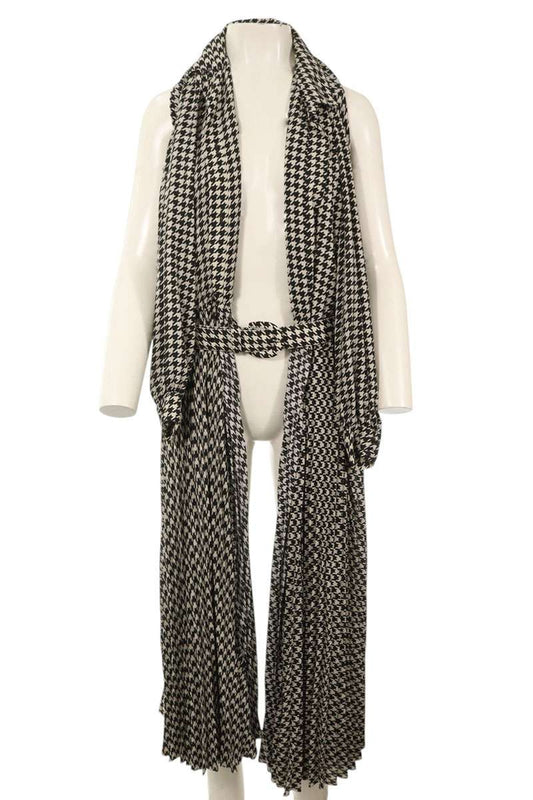 Balenciaga Scarf White x Black One Size