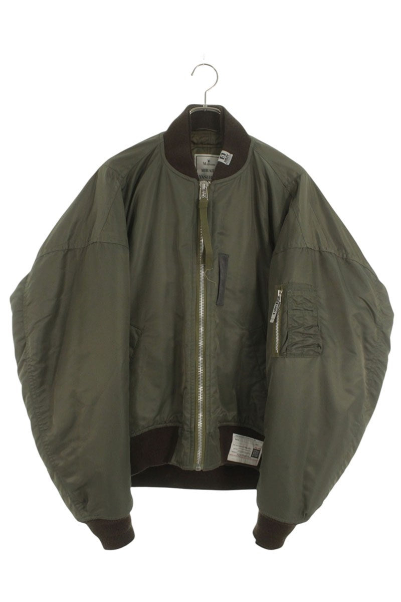 MIHARAYASUHIRO Reconstructed MA-1 Blouson Green Size 46