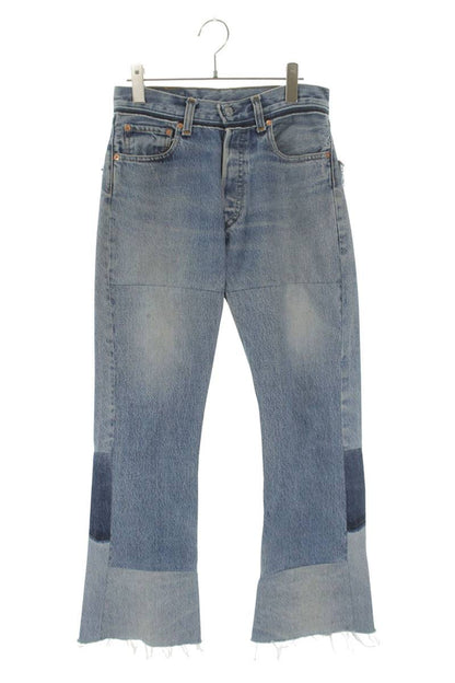 READYMADE 24SS Reconstructed Flare Denim Pants Blue US 28
