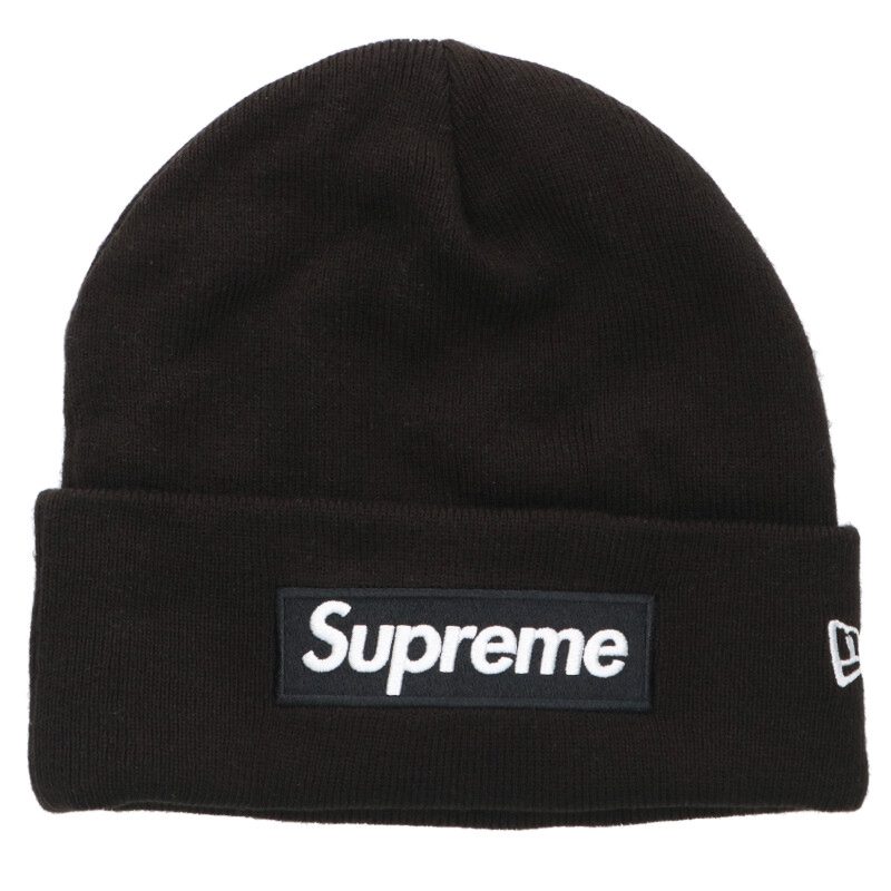 Supreme x New Era 25AW Logo Beanie Black Size ONE SIZE