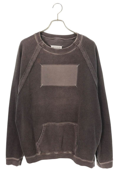 Maison Margiela Memory Label Well-Washed Crewneck Sweatshirt Gray Size 46