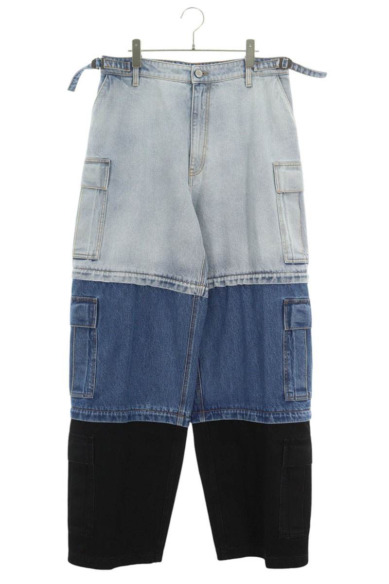 Vetements 25SS Cargo Denim Pants Blue Size 31