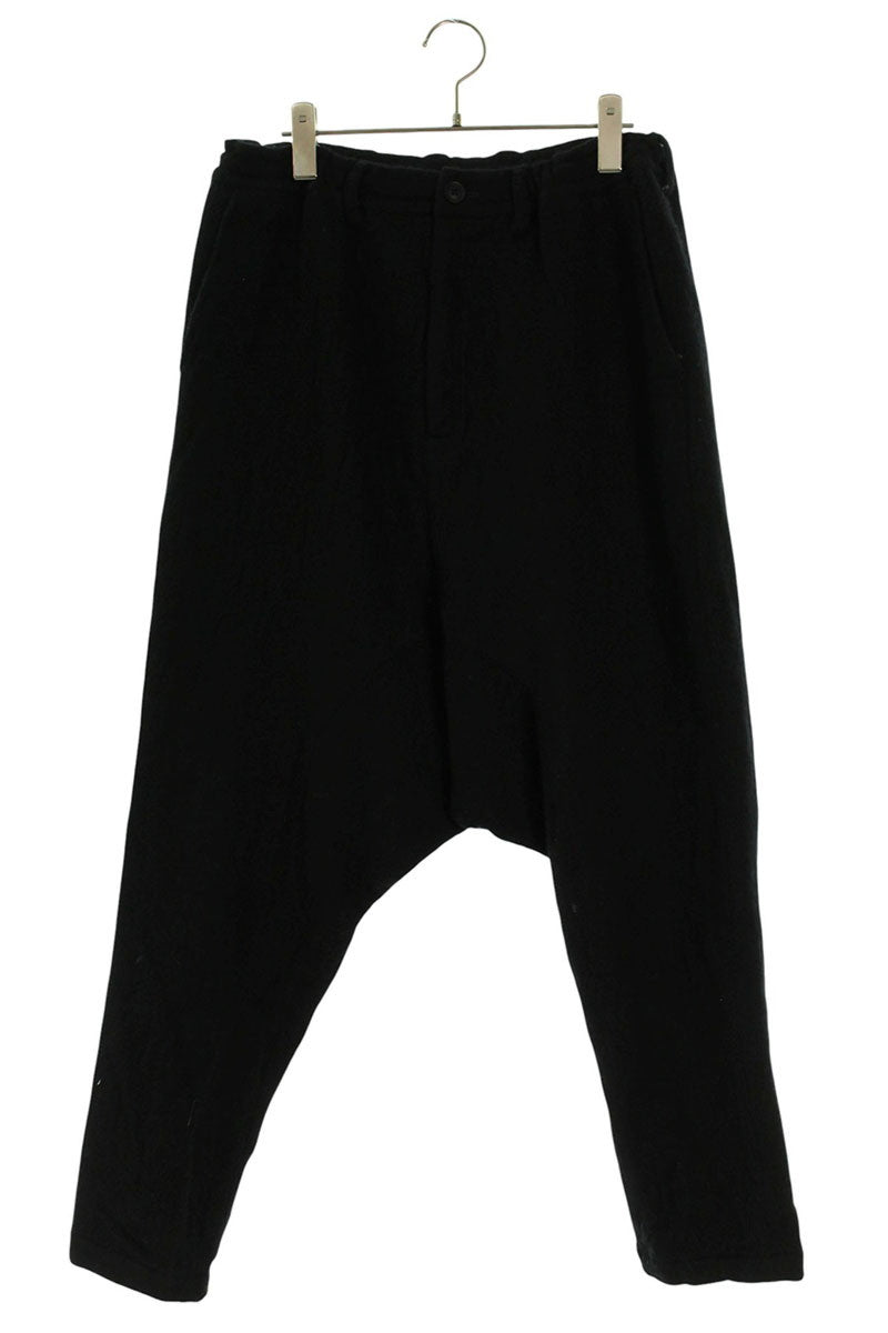 Ground Y Wool Long Pants Black Size US 30