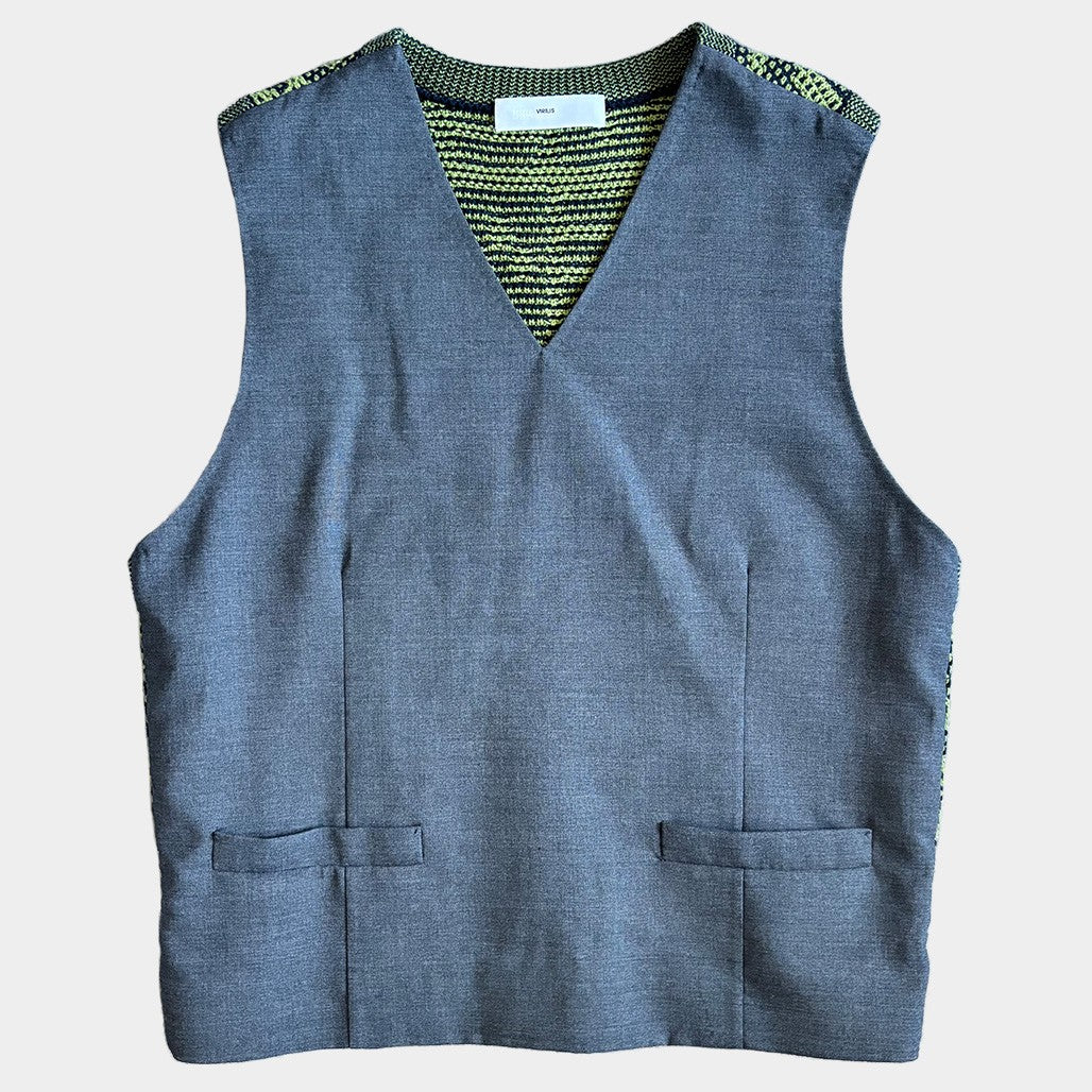 TOGA VIRILIS 25SS Knit Sweater Green Size 46