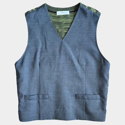 TOGA VIRILIS 25SS Knit Sweater Green Size 46