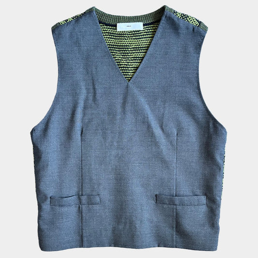 TOGA VIRILIS 25SS Knit Sweater Green Size 46