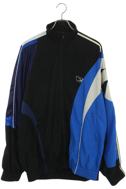 Balenciaga Zip Up Jacket Black x Blue Size S