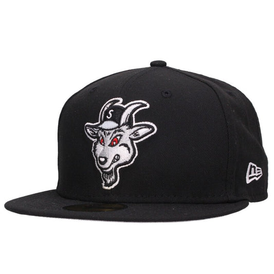 Supreme x New Era 22SS Goat New Era Embroidered Hat Black Size 7.5