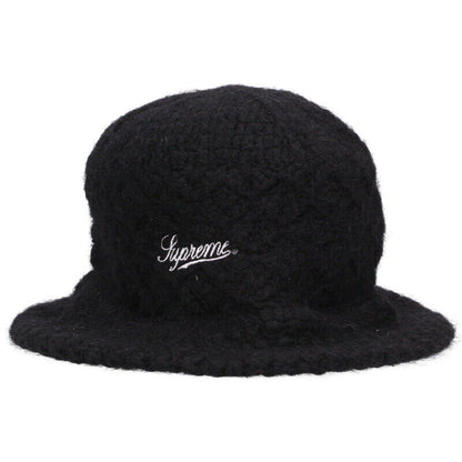 Supreme 22AW Mohair Crochet Crusher Hat Black One Size