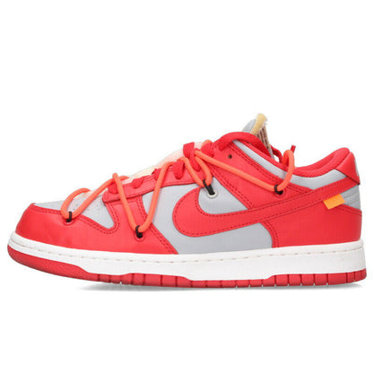 NIKE OFF-WHITE Sneakers Red x Gray Size 24cm