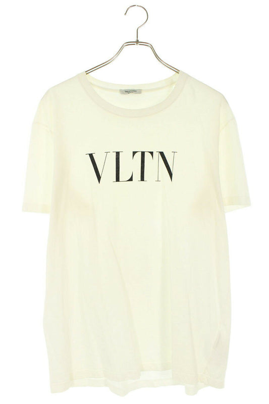 Valentino Logo Print T-Shirt White Size L