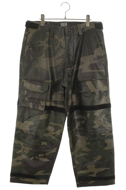 Supreme x FRANCOIS GIRBAUD 25SS Shuttle Tape Leather Cargo Pant Green Size 32