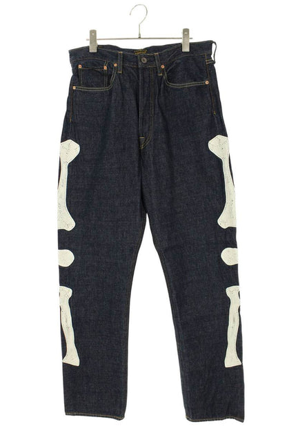 Kapital oz Embroidered Denim Pants Size 32