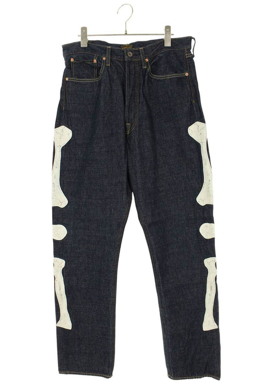 Kapital oz Embroidered Denim Pants Size 32