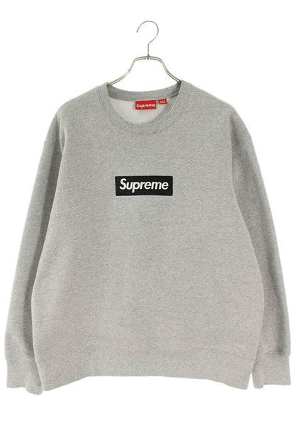 Supreme Box Logo Crewneck Sweatshirt Gray Size M
