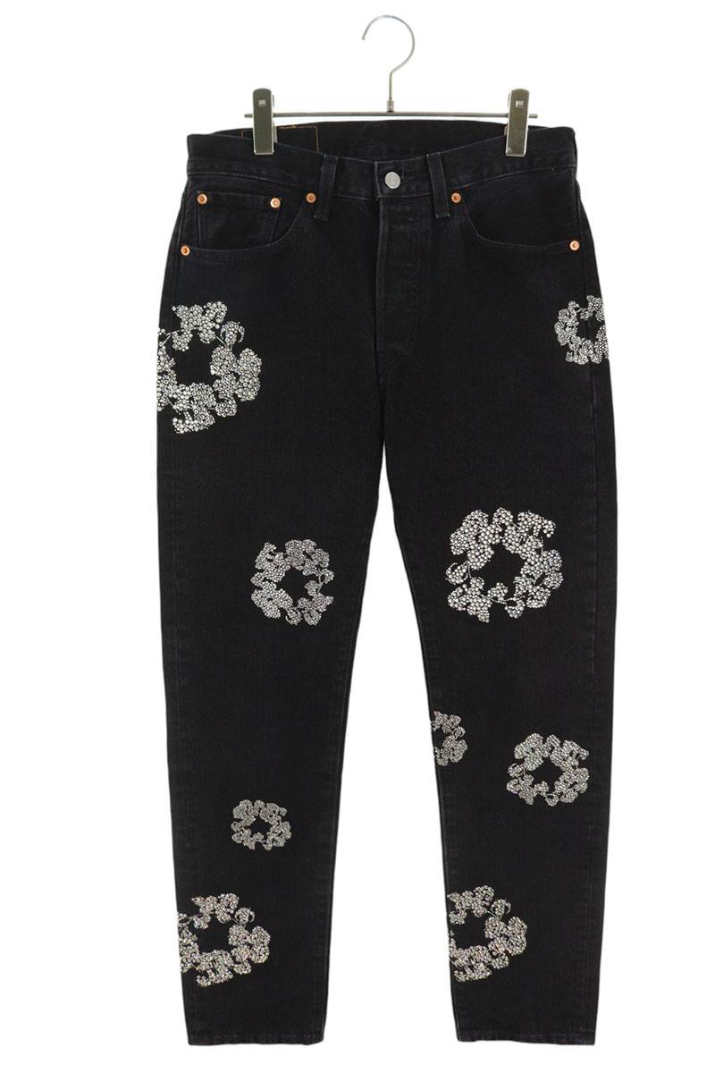 DENIM TEARS Denim Pants Black Size 30