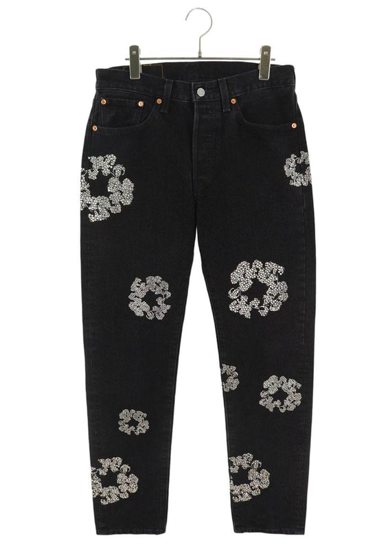 DENIM TEARS Denim Pants Black Size 30