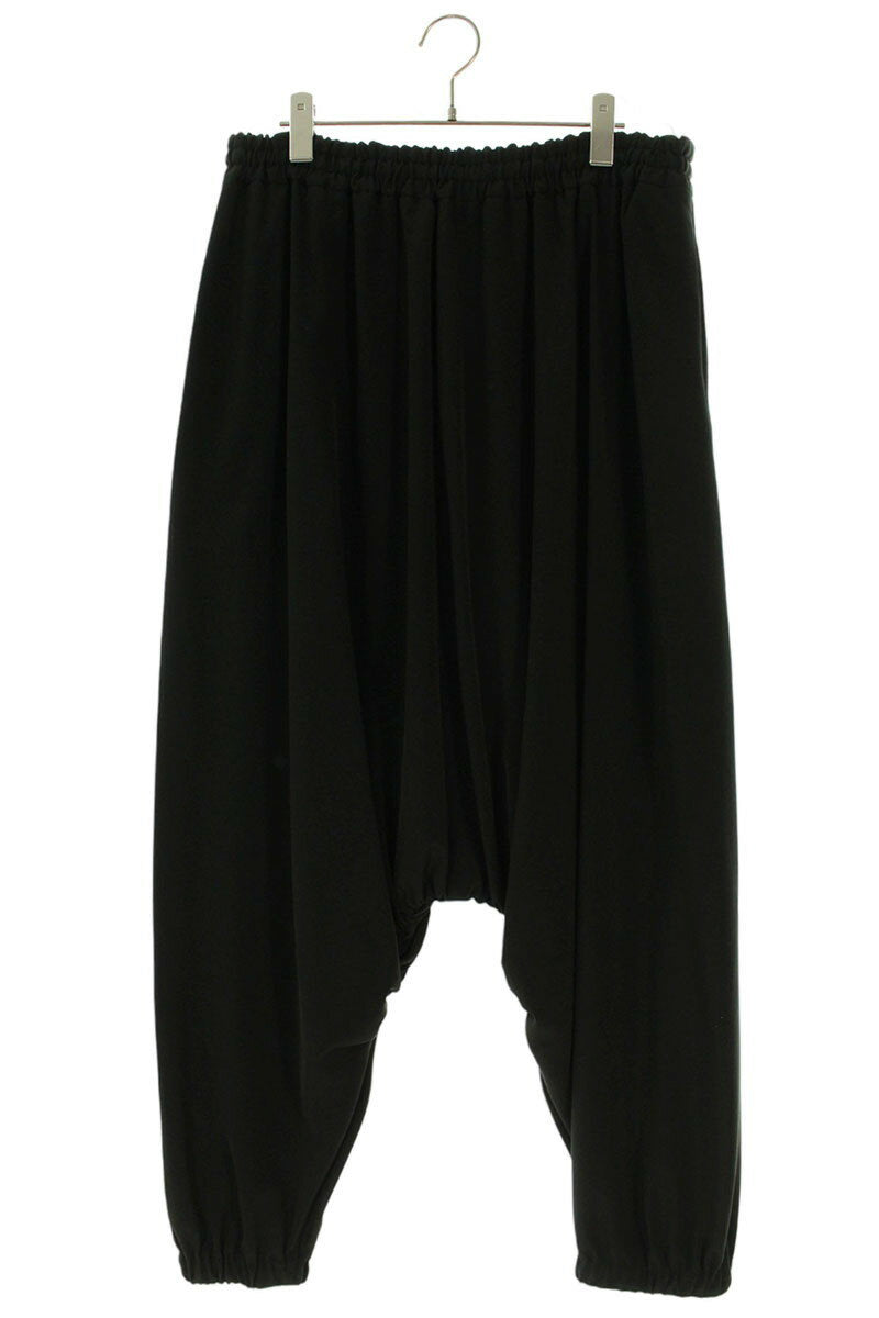 Y's Sarouel Gathered Long Pants Black Size 34