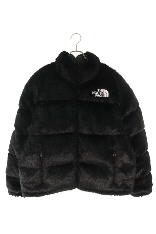Supreme x The North Face 20AW Faux Fur Nuptse Jacket Black Size M