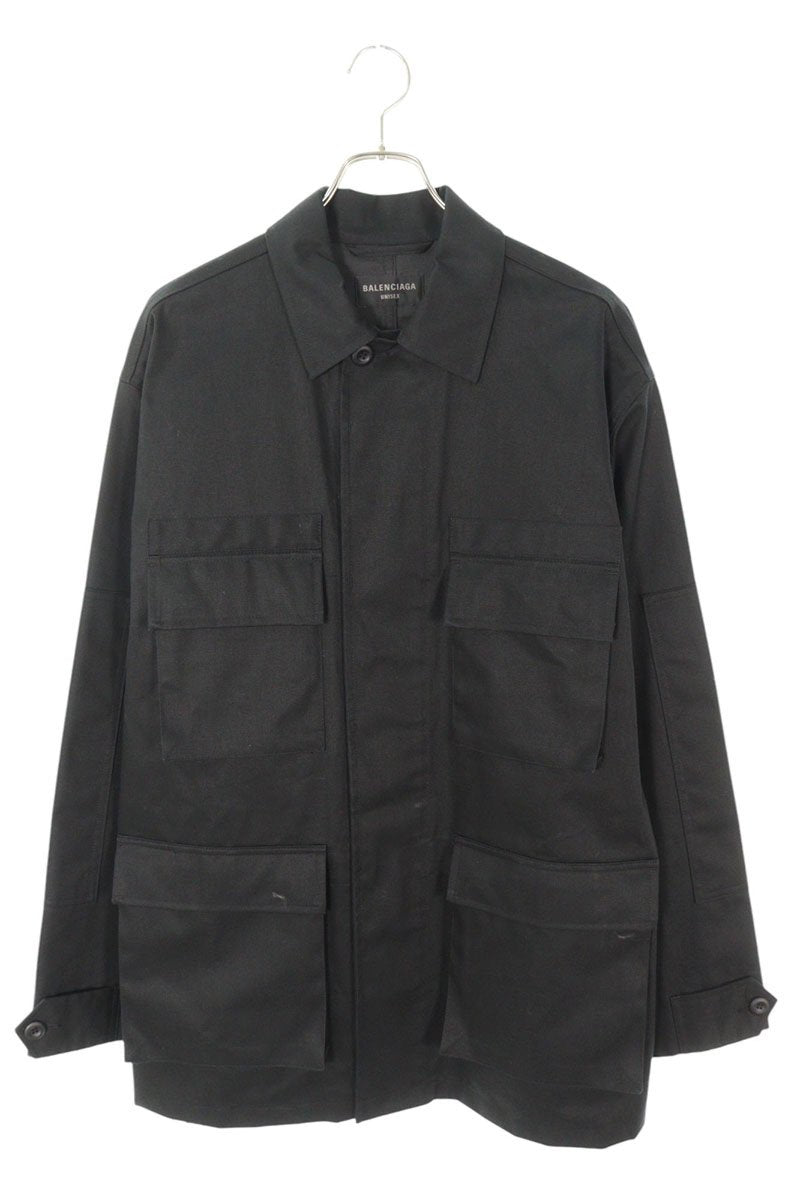 Balenciaga Oversized Cargo Blouson Black Size 2