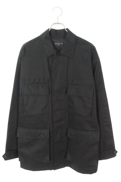 Balenciaga Oversized Cargo Blouson Black Size 2