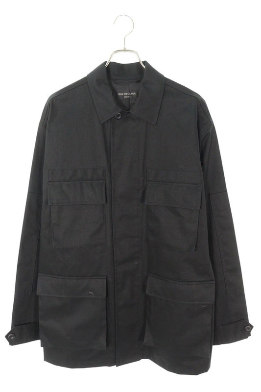 Balenciaga Oversized Cargo Blouson Black Size 2