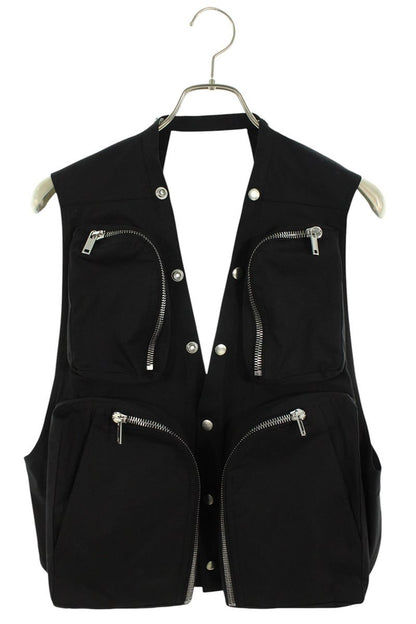 Rick Owens 25SS E 09 Cargo Vest Black Size 46