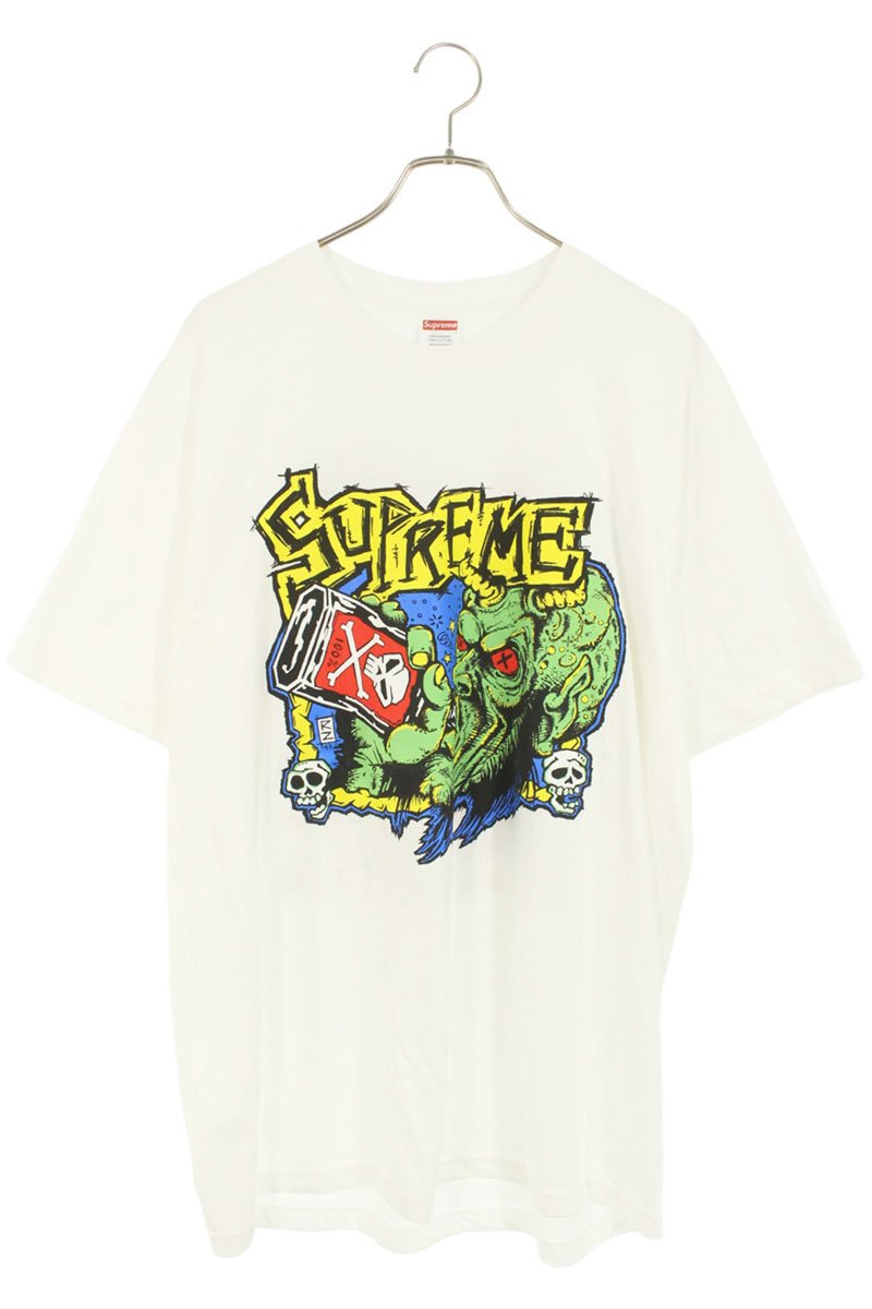 Supreme 25AW Fuckin Blowout Tee Print T-Shirt White Size L