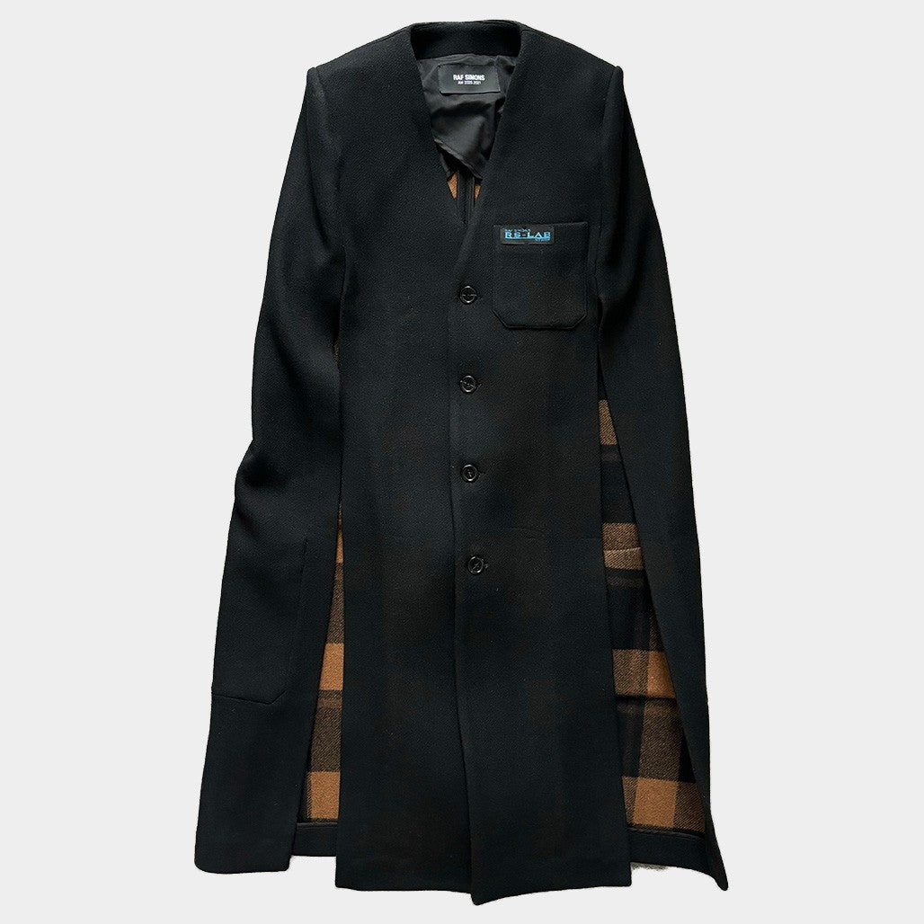 RAF SIMONS 20AW Coat Black Size 46