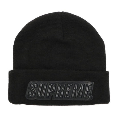 Supreme 21AW Logo Beanie Black Size ONE SIZE