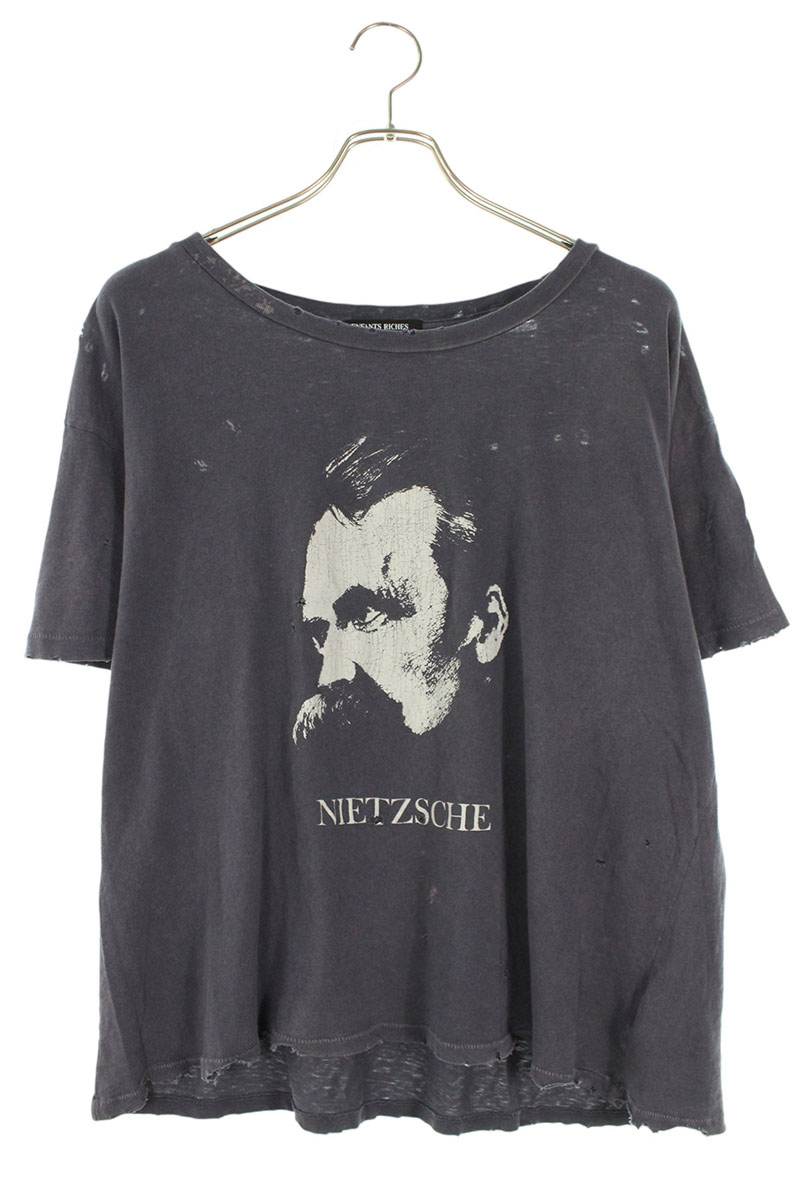 Enfants Riches Deprimes of Loneliness Print T-Shirt Blue Size L