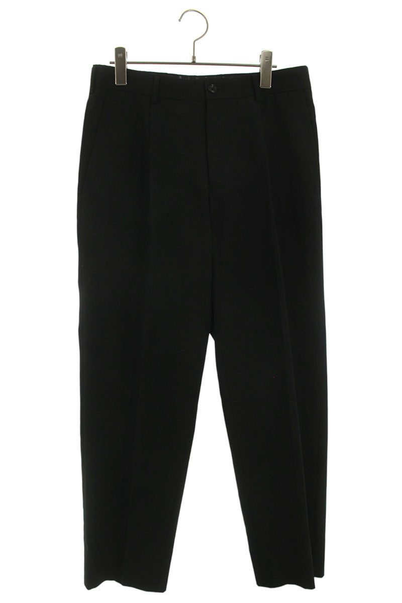 Vintage Comme des Garcons Bottoms - COMME des GARCONS HOMME Wool Trousers Long Pants Black Size SS - Authentic Archive