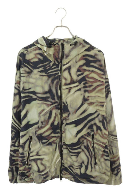 Diesel All-Over Print Blouson Green Size L