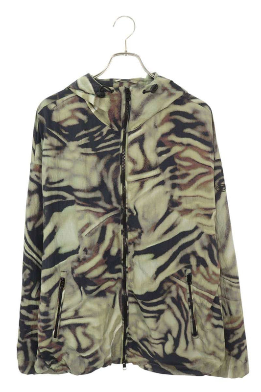 Diesel All-Over Print Blouson Green Size L