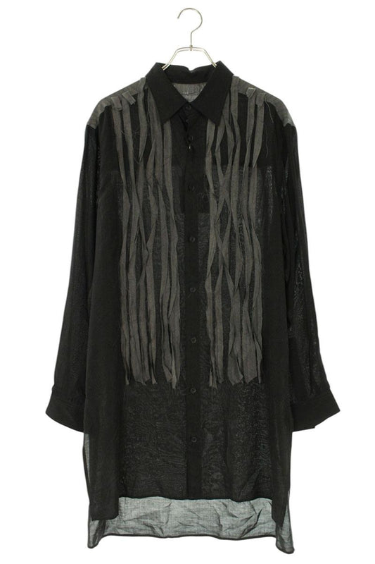 YOHJI YAMAMOTO POUR HOMME 24SS Ozone Blouse Cross Size M