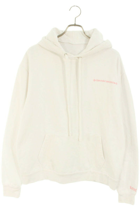 Chrome Hearts SWTSHRT PLVR LTD Pullover JESSEJOSTARK Print Hoodie White Size S