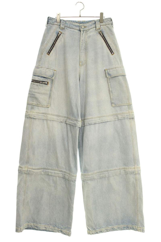 Vetements 23SS Zip Up Denim Pants Blue Size 29