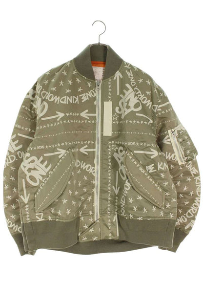 Sacai Blouson Green Size M