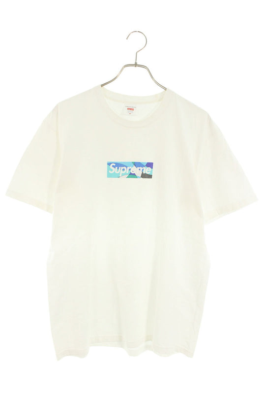 Supreme 21SS Pucci Box Logo Tee T-Shirt White x Blue Size M